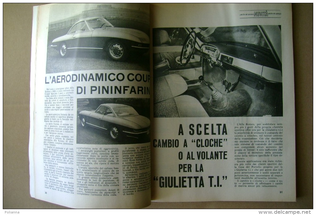 PBZ/4  AUTORAMA 1963 N. 2/ INNOCENTI A 40/S / LANCIA FLAVIA - Motoren