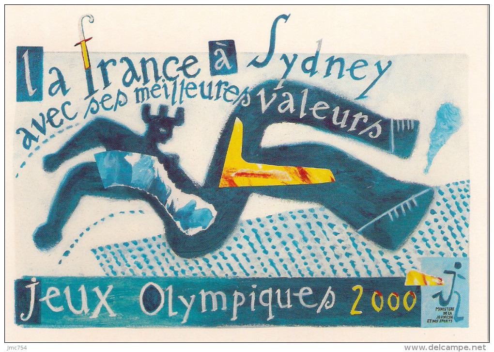 CPM.  Cart'Com.  Sports.  Jeux Olympiques De Sidney En 2000.    Postcard. - Olympic Games