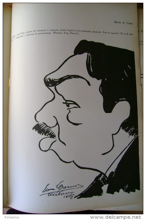 PBZ/33 L´ALTRO CARUSO (caricature Teatro/opera) Eiot 1961 - Theatre