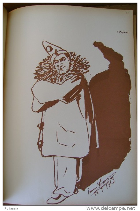 PBZ/33 L´ALTRO CARUSO (caricature Teatro/opera) Eiot 1961 - Theatre