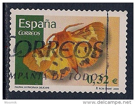 Spain ~ 2009 ~ Flora &amp; Fauna #17 ~ Butterflies ~ Used - Used Stamps