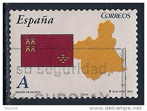 Spain ~ 2010 ~ Autonomous Communities ~ Murcia ~ Used - Used Stamps