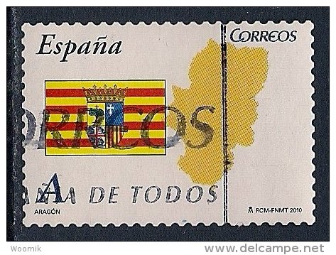 Spain ~ 2010 ~ Autonomous Communities ~ Aragon ~ Used - Used Stamps