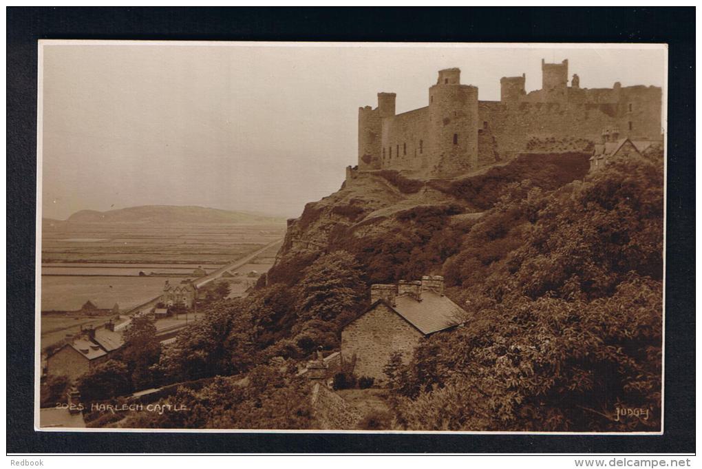 RB 968 - Judges Real Photo Postcard - Harlech Castle - Merioneth Wales - Merionethshire