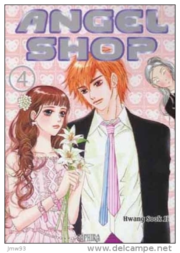 Manga Angel Shop Série Complète Tome 1, 2, 3, 4 - Hwang Sook Ji - Saphira - Mangas Versione Francese