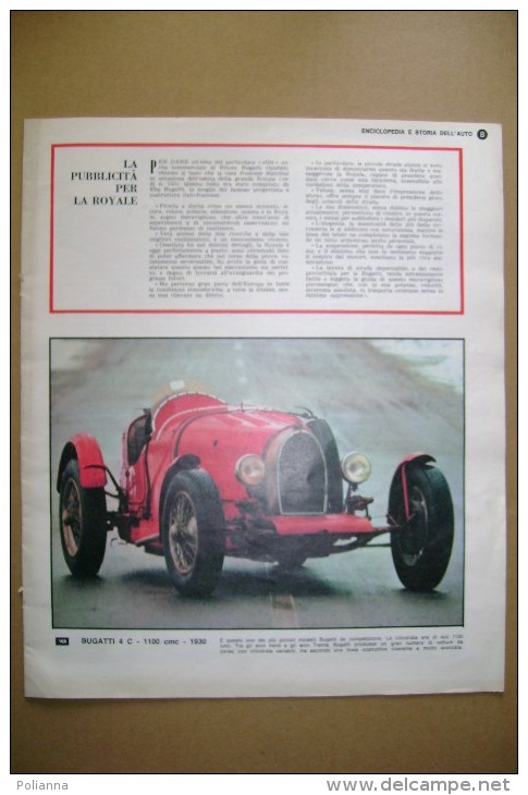 PBZ/50 Europeo Anni ´60 Storia Dell´Auto/BUGATTI 4 C/ROLLS-ROYCE Phantom/LANCIA Dilambda/ALFA ROMEO Mille Miglia Campari - Engines