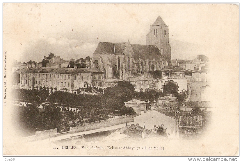 CELLES Sur BELLE - 1903 - MOREAU éditeur - Celles-sur-Belle