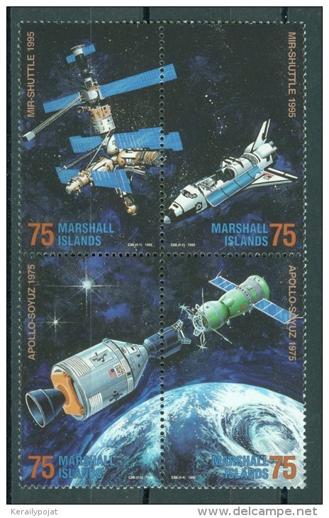 Marshall Islands - 1995 Bilateral Space Programs MNH__(TH-13169) - Marshall