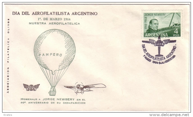 Old Letter - Argentina - Luchtpost