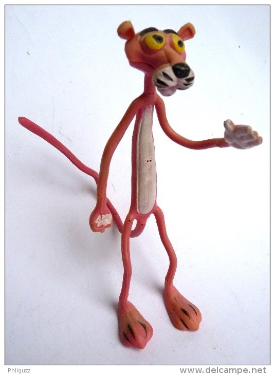 RARE Figurine FLEXIBLE LA PANTHERE ROSE - PINK PANTHER 70s JAC MIRISCH GEOFFREY - Autres & Non Classés