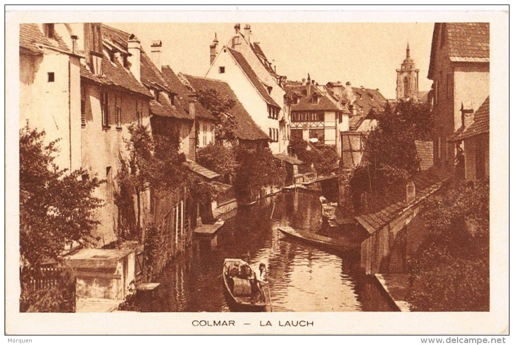 6985. Postal COLMAR (haute Rhin) Alsace. La Lauch - Colmar