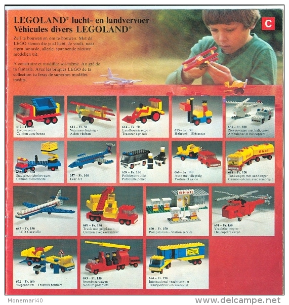 LEGO SYSTEM - ASSORTIMENT 1975 - CATALOGUE. - Catalogi