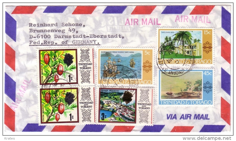 Old Letter - Trinidad & Tobago - Trindad & Tobago (1962-...)
