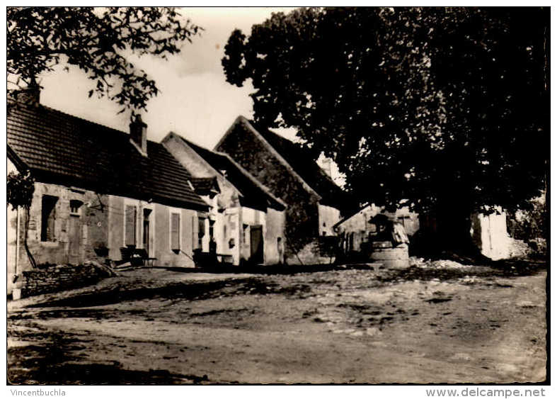 Oulon (58 - Nièvre)  Place De L'église - Autres & Non Classés