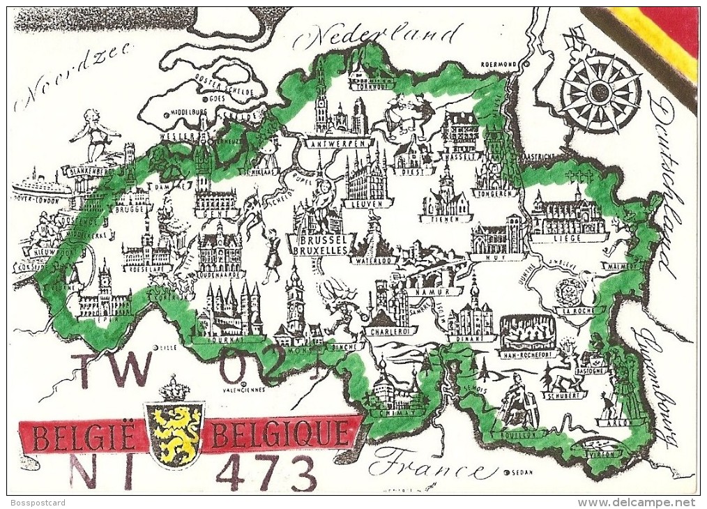 Neerpelt - Belgique - Map - Radio Amateur - Neerpelt