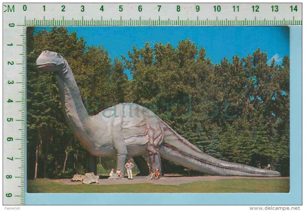 Calgary Canada ( Dinosaur At St Georges Island Park  ) Post Card Carte Postale - Calgary