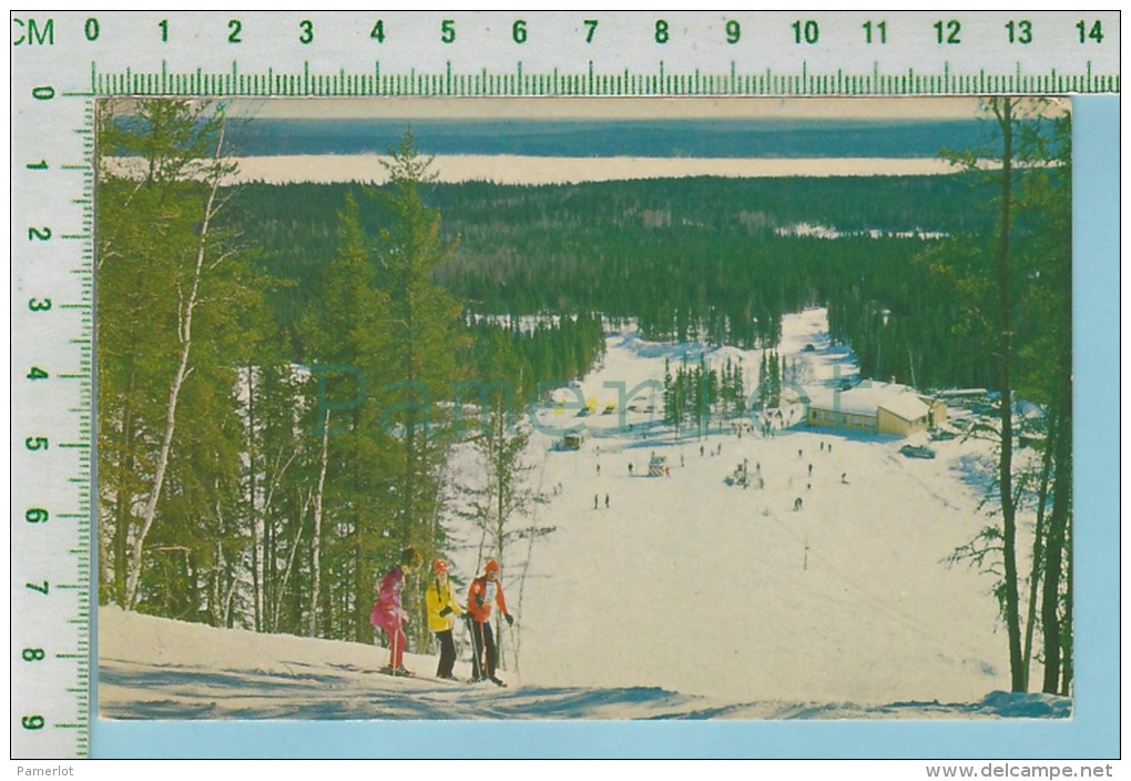 Thompson Manitoba Canada  ( Mistery Mountain Ski Area ) Post Card Carte Postale - Thompson