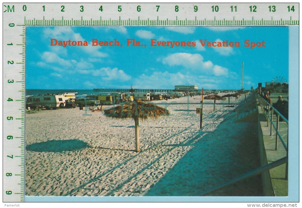 Florida  USA ( Daytona Beach  Every One Vacation Spot) Post Card Carte Postale - Daytona