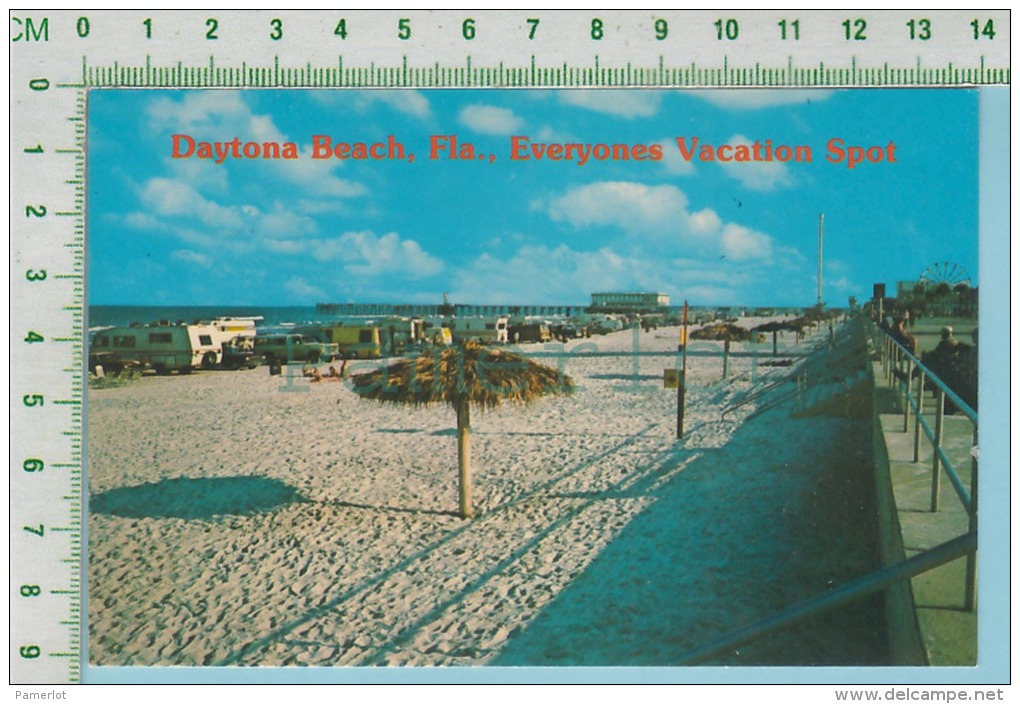 Florida  USA ( Daytona Beach  Every One Vacation Spot) Post Card Carte Postale - Daytona