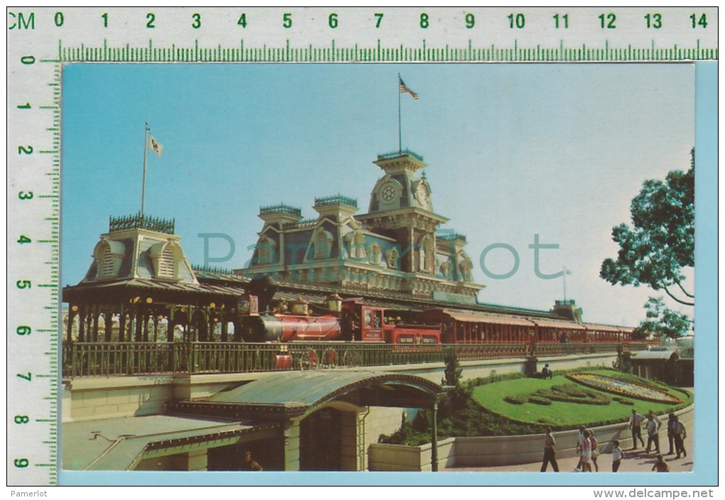 Florida  USA ( Walt Disney World Steam Railroad ) Post Card Carte Postale - Orlando