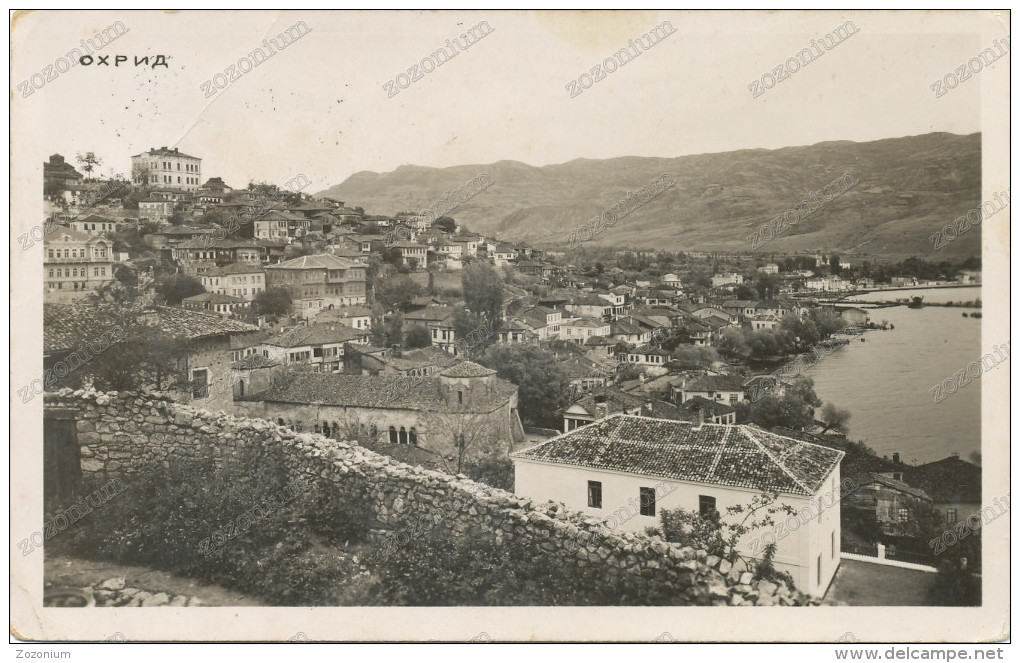 OHRID, Macedonia Vintage Old Photo Postcard - Macédoine Du Nord