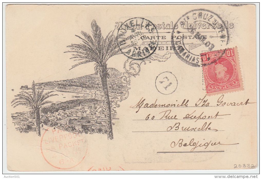 20332g SANTA CRUZ De TENERIFE - Madeira - 1903 - Tenerife