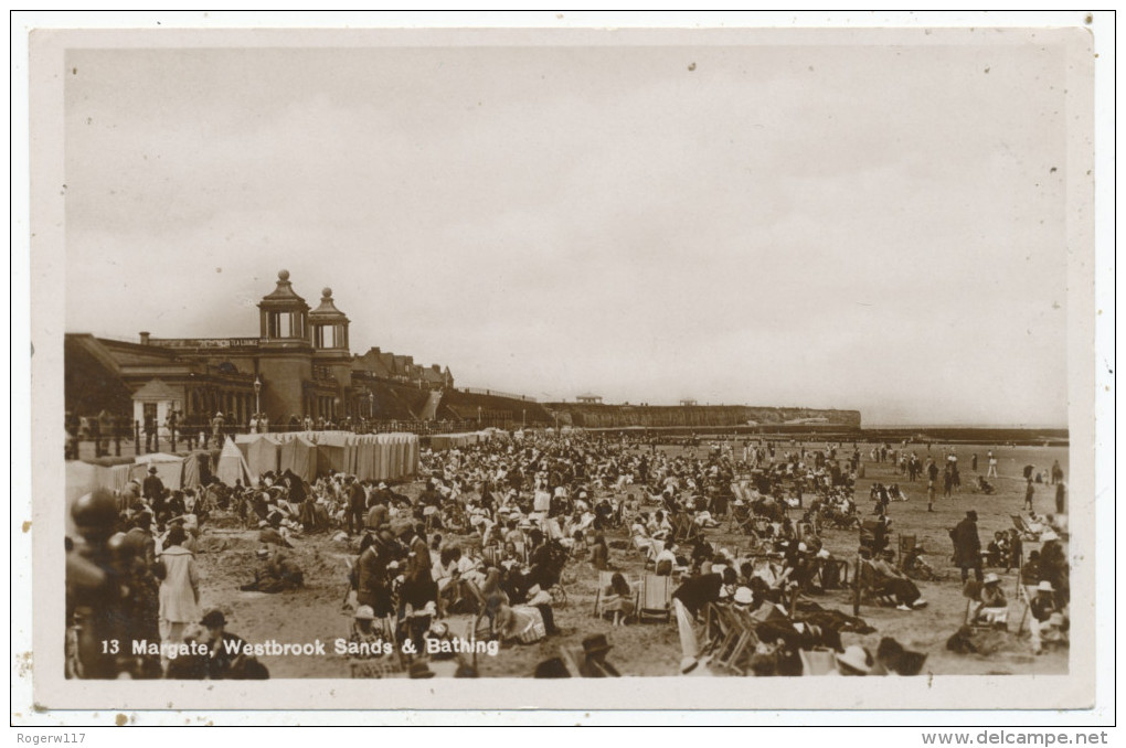 Margate, Westbrook Sands And Bathing - Margate