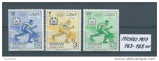 SUDAN SATZ MICHEL 163 - 165 Postfrisch Siehe Scan - Sudan (1954-...)