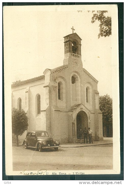 ALGERIE - AIN- TAYA - L' EGLISE - Dam100 - Autres & Non Classés