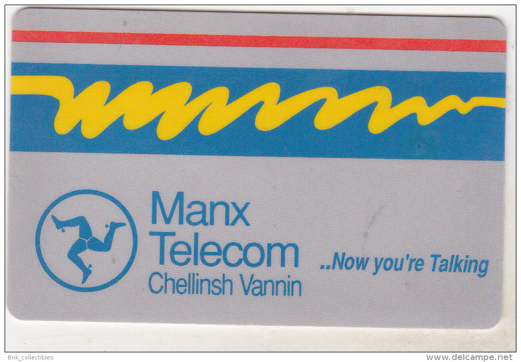United Kingdom Old Chip Phonecard - Isle Of Man - Manx Telecom L 2 - 21 Units - [ 6] Isle Of Man
