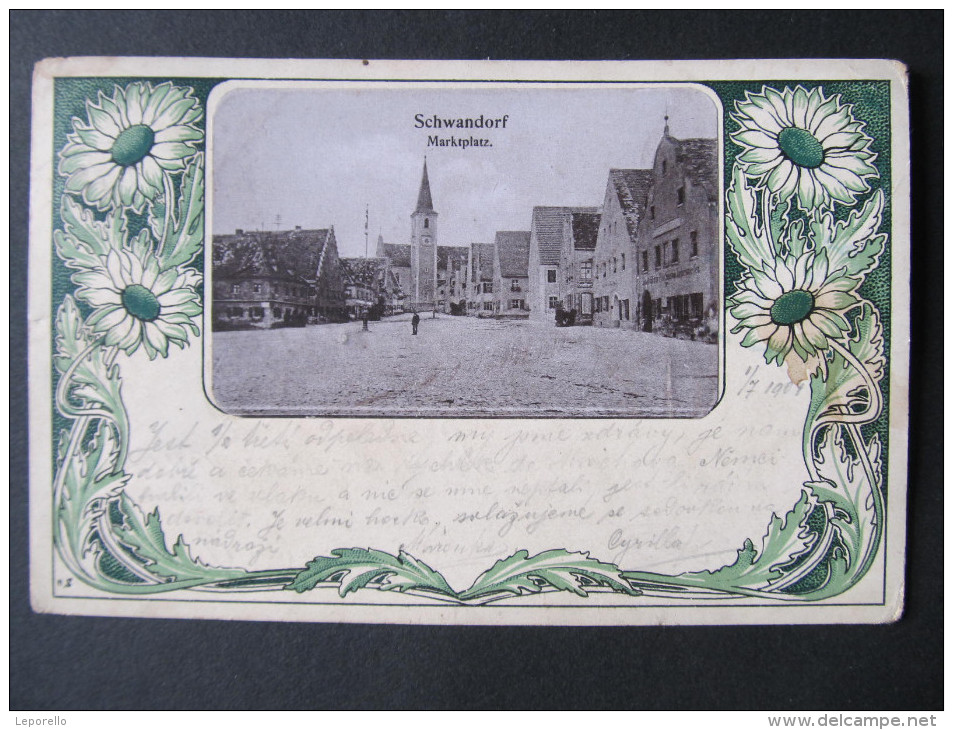 AK SCHWANDORF  Litho 1904  //  D*10572 - Schwandorf