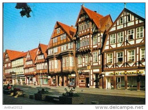 Celle Stechbahn Haltestelle Kaiser's City-Grill Cafe Kraemer 22.8.1981 - Celle