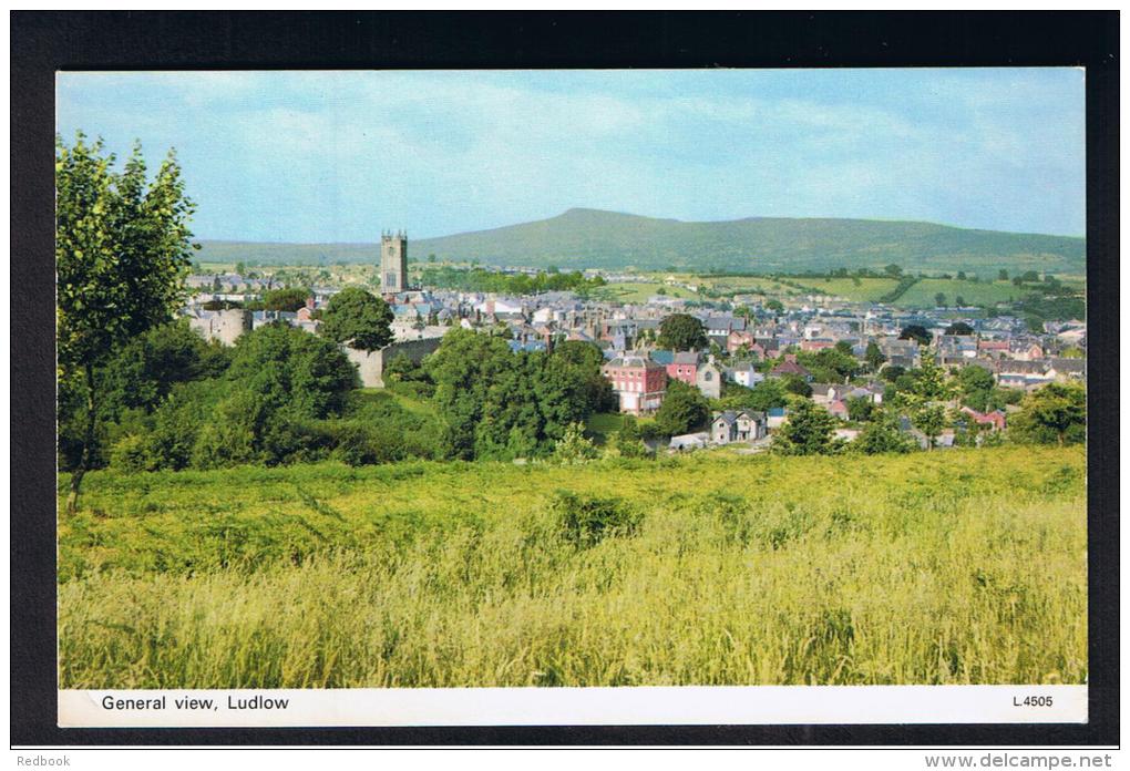 RB 969 - Postcard - General View Of Ludlow Shropshire - Shropshire