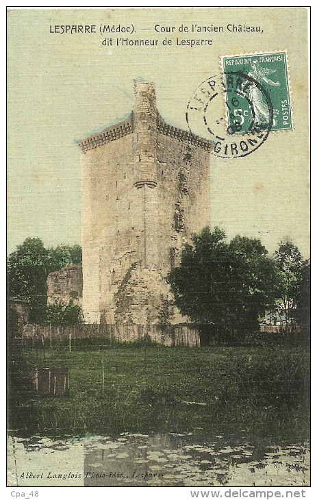 Gironde : Lesparre, Cour De L'Ancien Chateau... - Lesparre Medoc