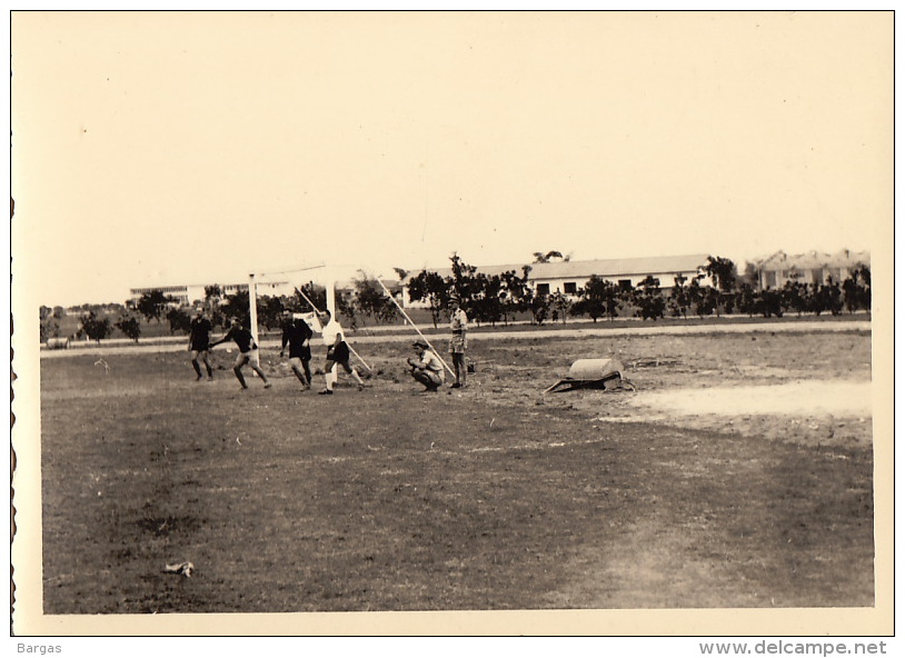 4 Photo D´un Match De Foot Football à Kitona Congo Afrique - Andere & Zonder Classificatie