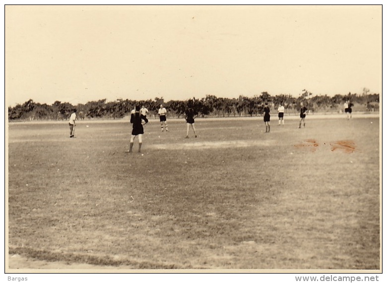 4 Photo D´un Match De Foot Football à Kitona Congo Afrique - Autres & Non Classés