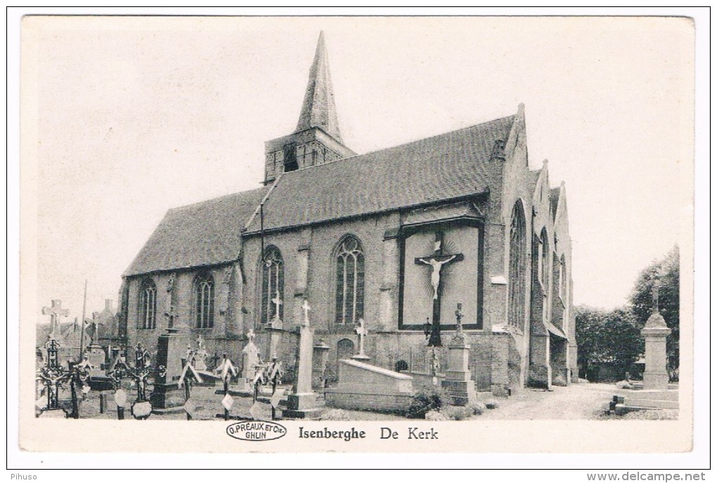 B4713     ISENBERGE : De Kerk - Alveringem