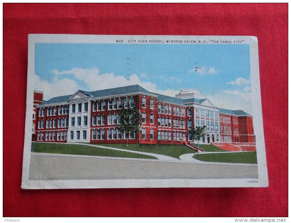 North Carolina > Winston Salem High School 1941 Cancel   --ref 1146 - Winston Salem