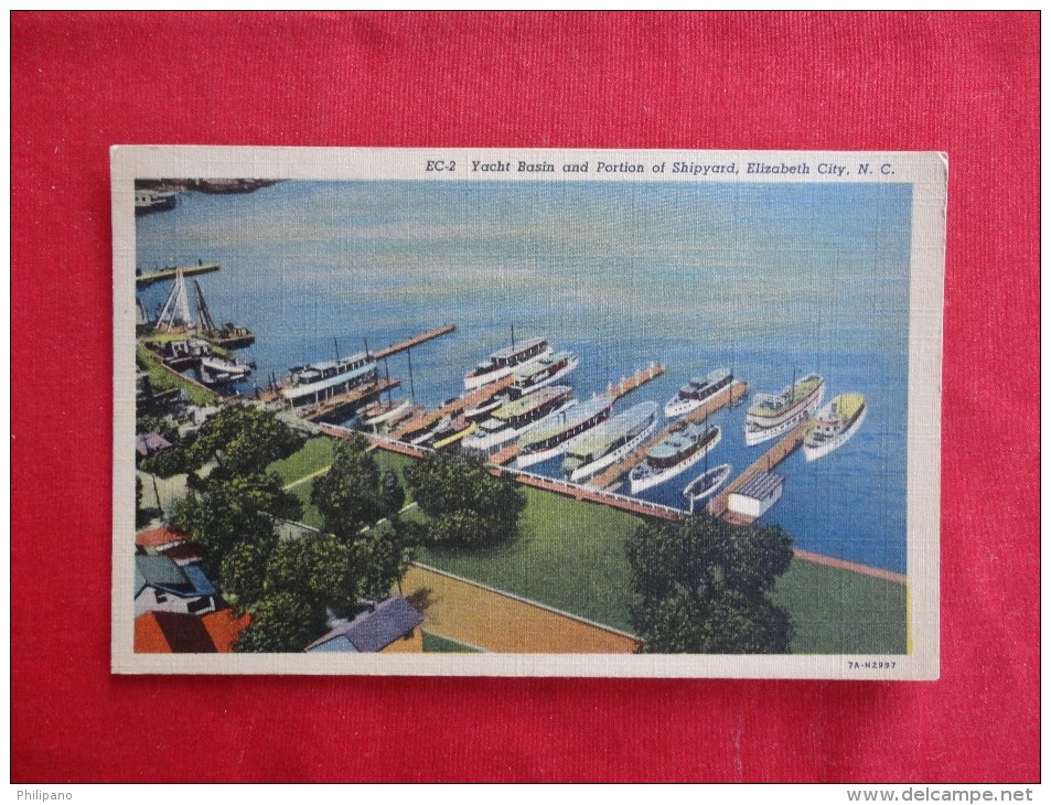 North Carolina > Elizabeth City  Yacht Basin 1948 Cancel --ref 1146 - Winston Salem