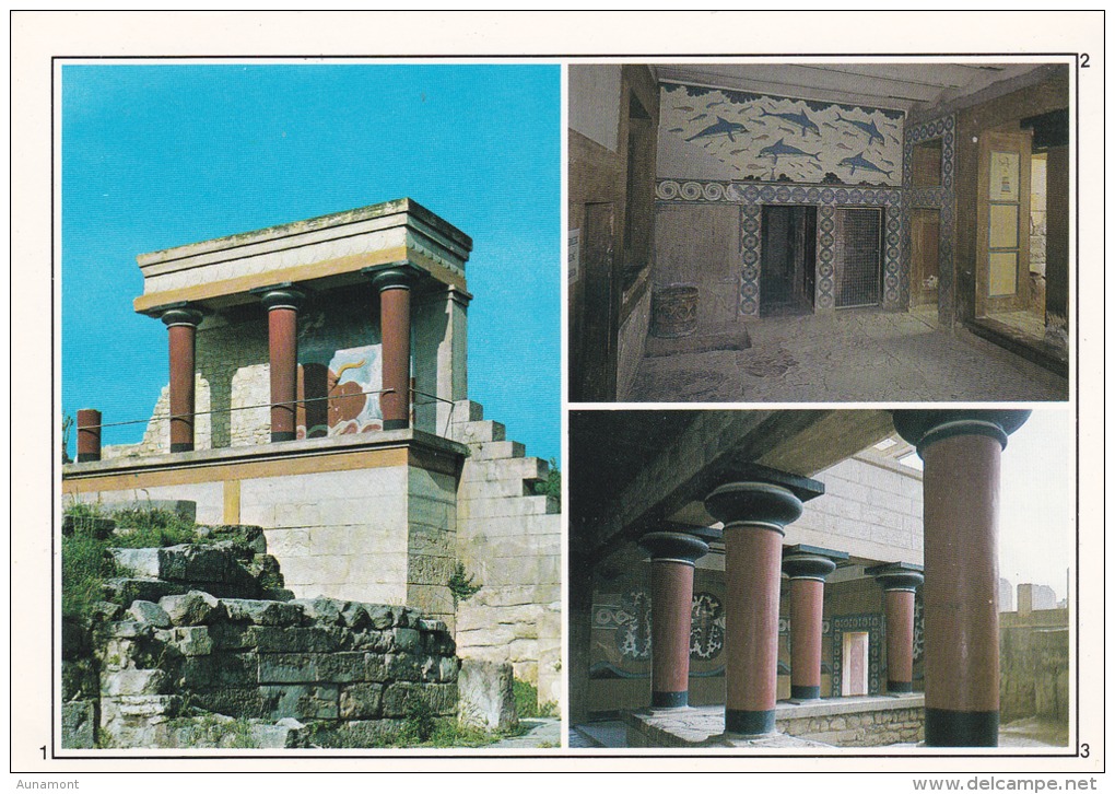 Grecia--Knossos--Entrada Norte--El Megaron De La Reina--La Gran Escalera--a, Francia - Greece