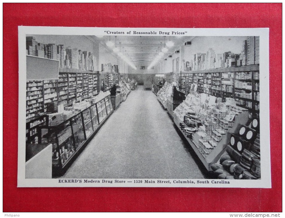South Carolina > Columbia -- Eckerd´s Drug Store--  Interior Counter -Not Mailed -ref 1147 - Columbia