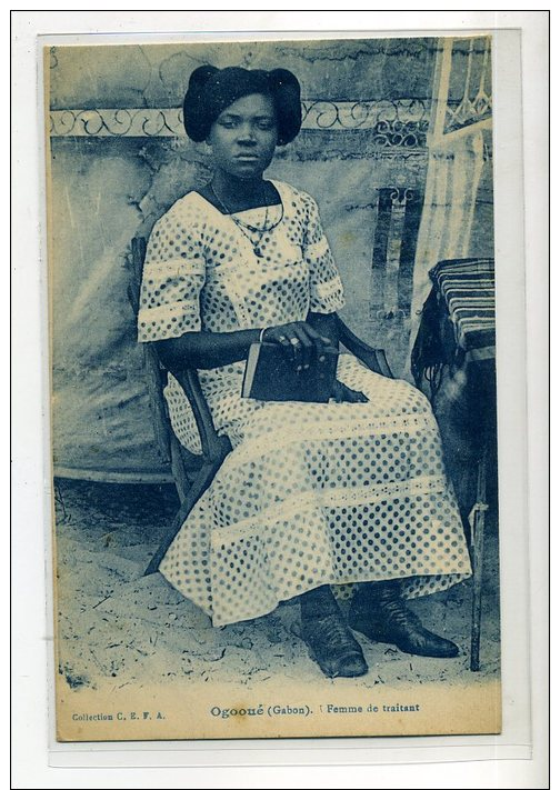 GABON        OGOOUE         FEMME DE TRAITANT - Gabon