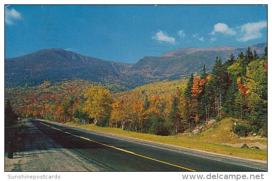 Looking Toward Tuckerman Ravine Mount Washington White Mountains New Hampshire 1962 - White Mountains
