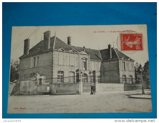 28) La Loupe - L'ecole Primaire Supèrieure  - Année 1910 - EDIT - Houlle - La Loupe