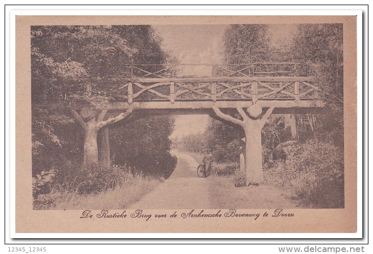 Doorn, De Rustieke Brug Van De Arnhemsche Bovenweg Te Doorn - Doorn