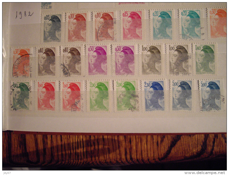 FRANCE Année 1982 Complete Neuf Sans Charnieres + Poste Aerienne, Preoblitérés, Timbres De Service, Timbres Taxe - 1980-1989