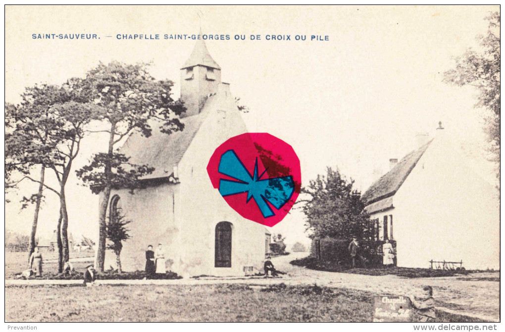 SAINT-SAUVEUR - Chapelle Saint-Georges Ou Croix Ou Pile - Frasnes-lez-Anvaing