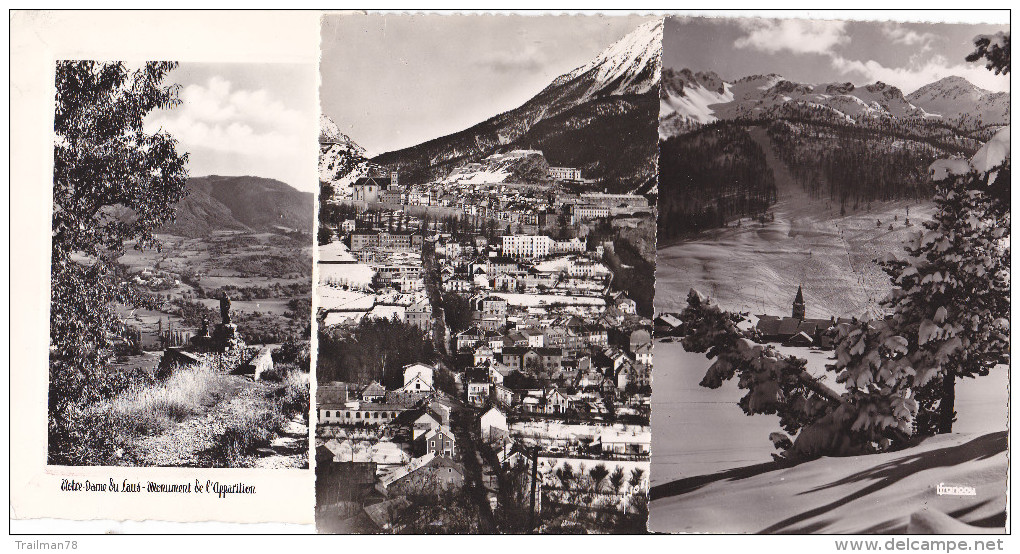 HAUTES ALPES - Lot De 48 Cpsm Noir & Blanc - Autres & Non Classés