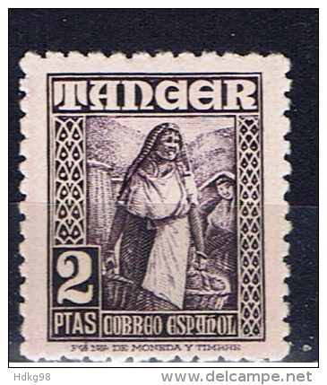 E+ Tanger 1948 Mi 138 Wasserträgerin - Spanish Morocco