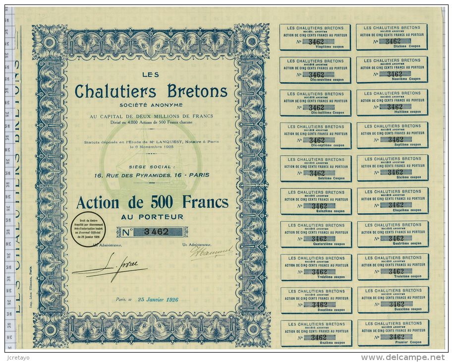 Les Chalutiers Bretons - Landbouw